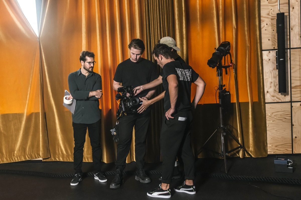 Behind the Scenes. POINT NEMO Videodreh für Puma
