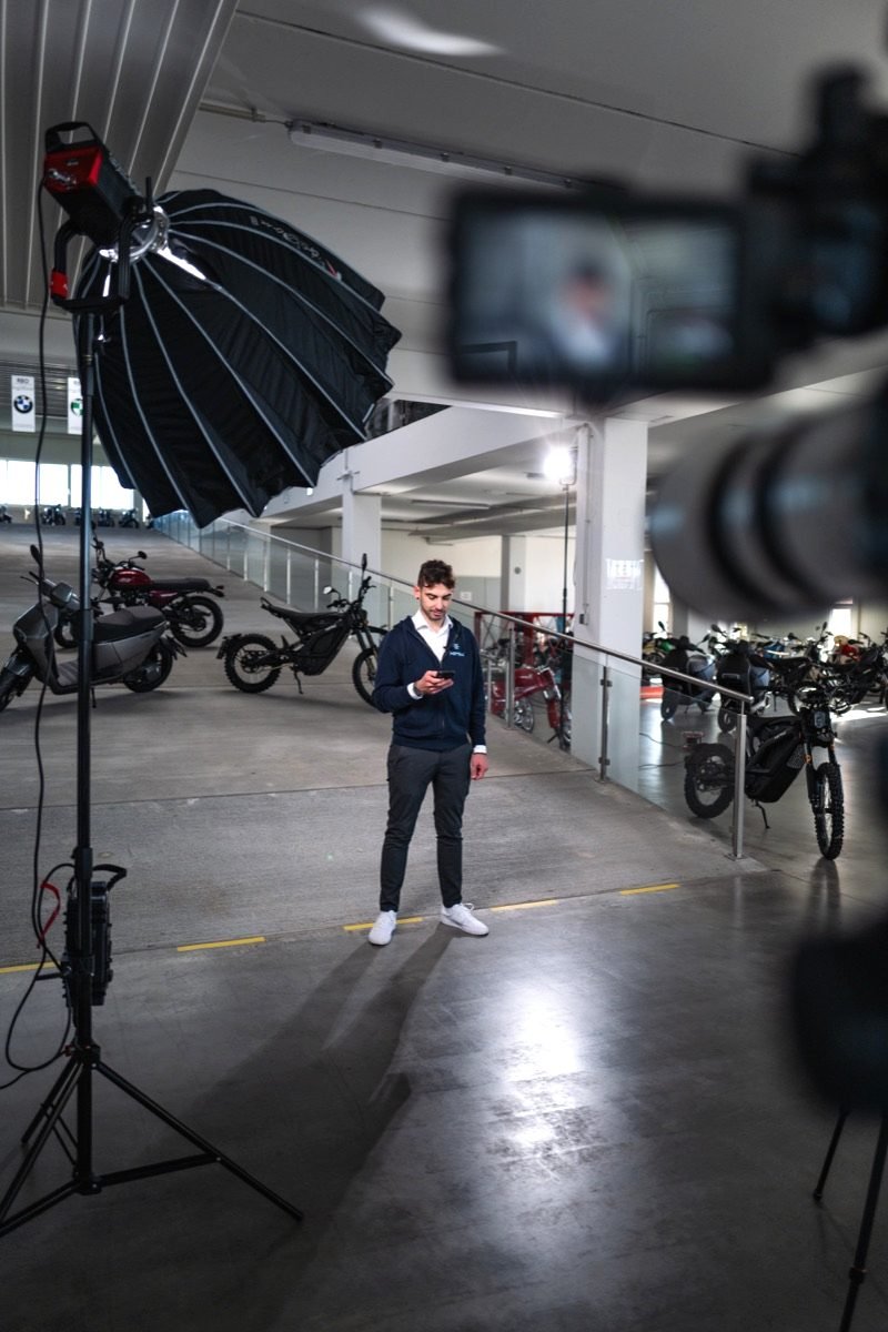 Behind the Scenes. Social-Media-Produktion